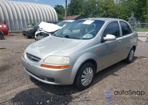 2004 Chevrolet Aveo from USA, damaged, VIN KL1TD52614B201956